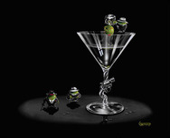 Godard Olive Art Godard Olive Art Gangsta' Martini - 2 shots and a Splash (S)